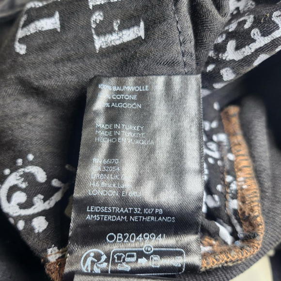 Free People We The Free Womens Ripple Wide Leg Cropped Pieced Jeans Size 25 - Picture 12 of 12